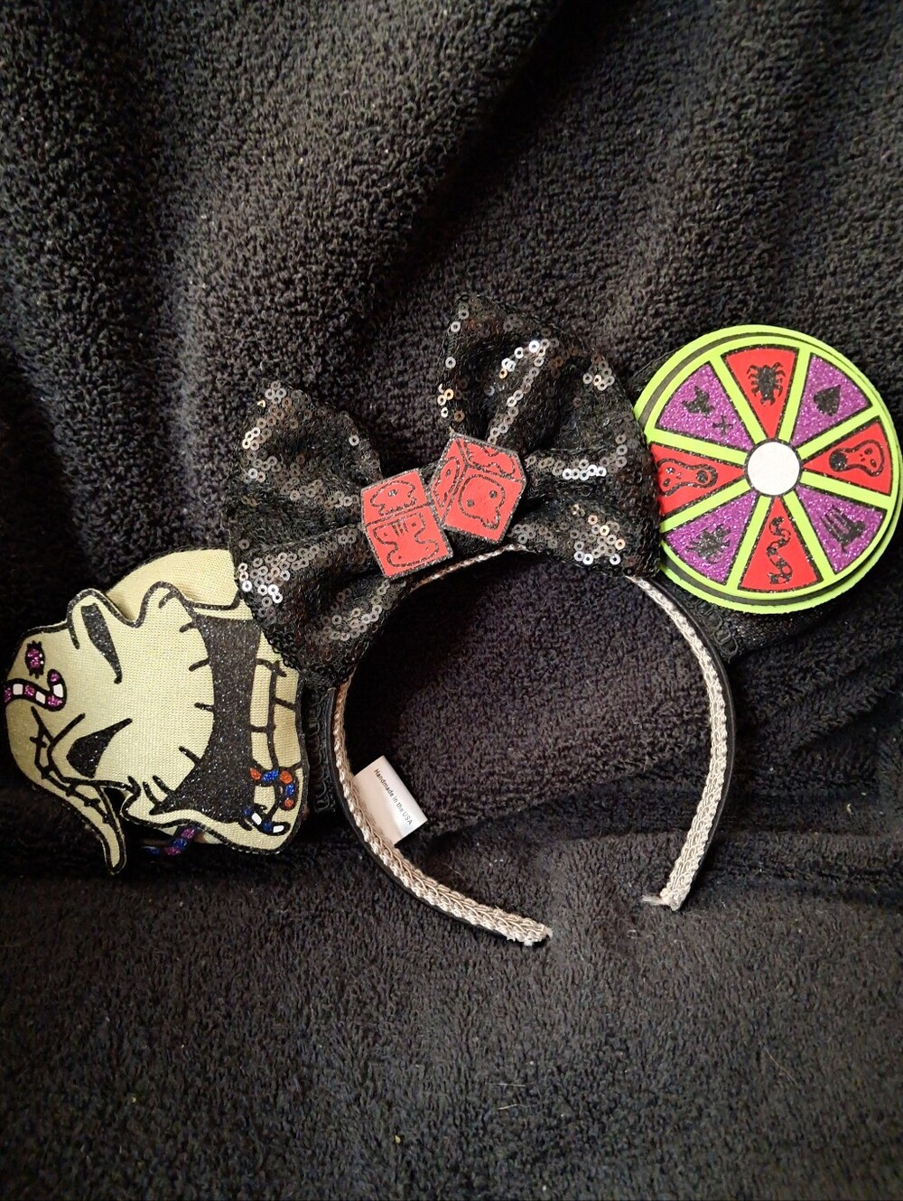 Handmade Oogie Boogie Minnie Ears